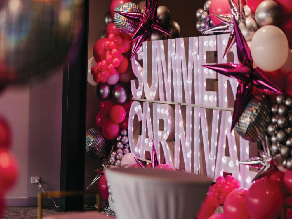 Summer Carnival Sign