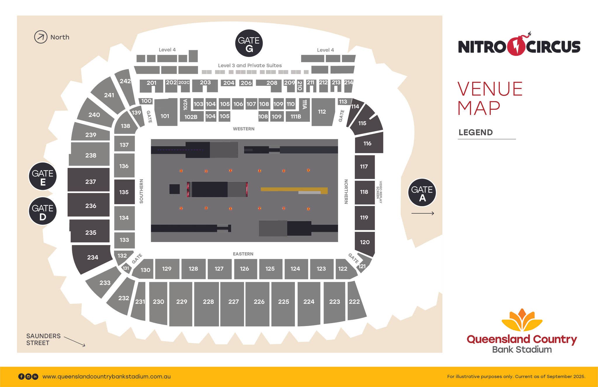 Event Map - QCBS - Nitro Circus (Fan Map - Basic)