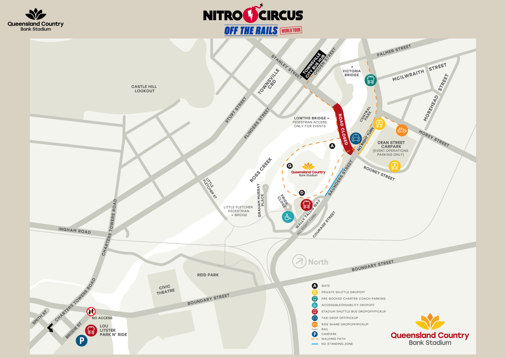 Nitro Circus - Venue Map - 3