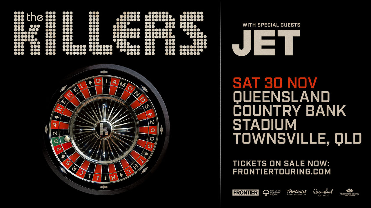 The Killers, Sat 30 Nov - image of a roulette wheel